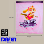 Manta Cunero Super Serenity 90cmx1.10m Providencia® Skye Paw Patrol