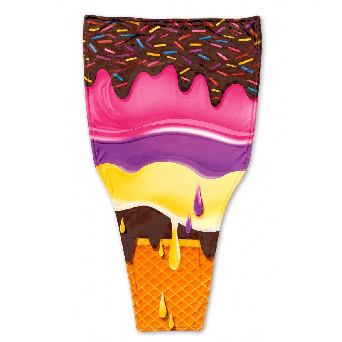 Frazada Divertida Cobija Para Piernas Marca Providencia® Helado