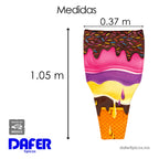 Frazada Divertida Cobija Para Piernas Marca Providencia® Helado