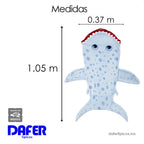 Frazada Divertida Cobija Para Piernas Marca Providencia® Tiburón