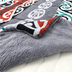 Edredón Borrega Soft Sobrecamero 2x2.20m Marca Providencia® Tribal