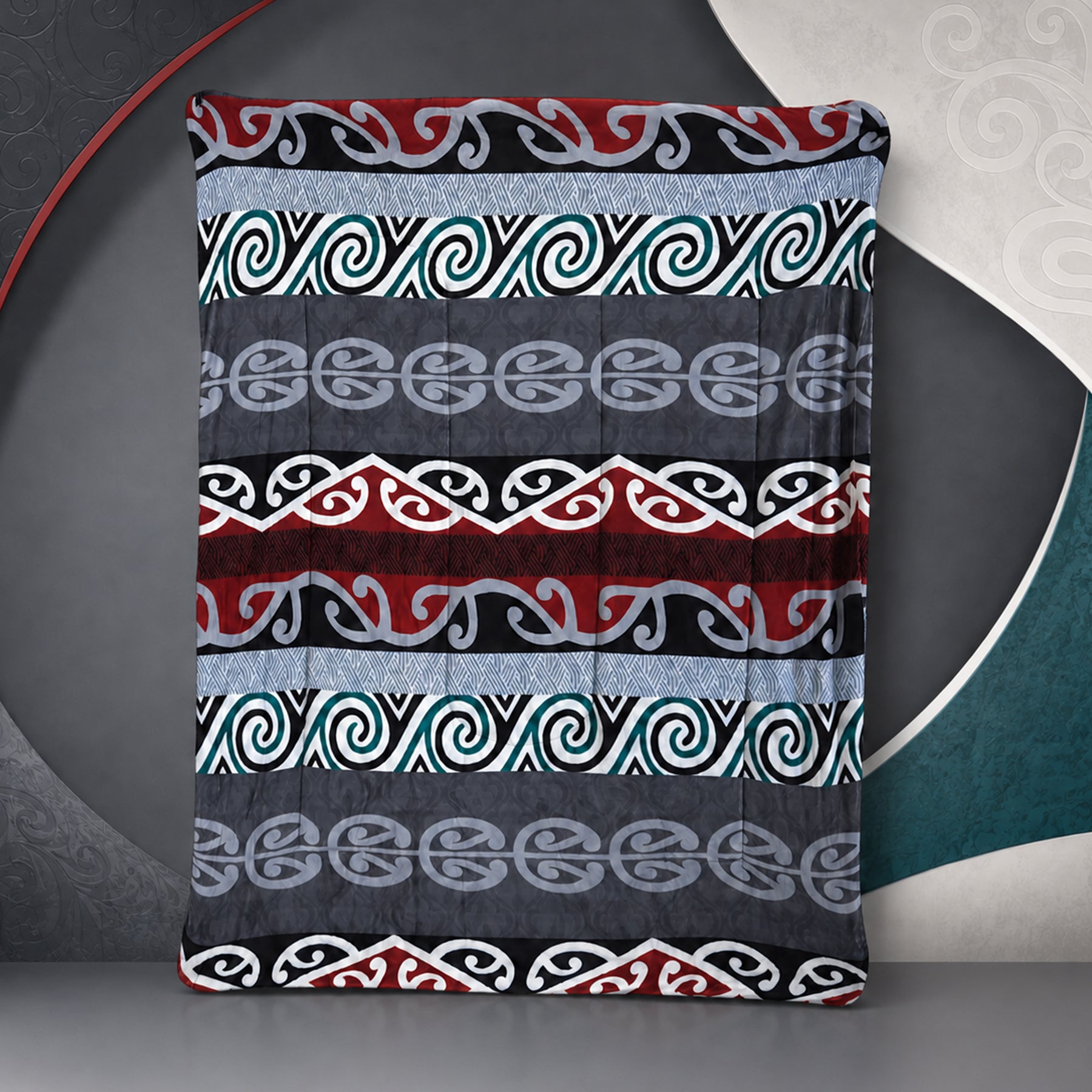 Edredón Borrega Soft Sobrecamero 2x2.20m Marca Providencia® Tribal