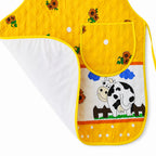 Mandil Delantal Ajustable Multiusos Repelente 65x50cm Amarillo Granja