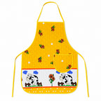 Mandil Delantal Ajustable Multiusos Repelente 65x50cm Amarillo Granja
