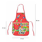 Mandil Delantal Ajustable Multiusos Repelente Chef