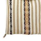 Morral Artesanal Para Hombre Con Correa Larga 34x38cm Beige