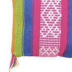 Morral Artesanal Pequeño Con Correa Ajustable Unisex 16x20cm Arcoíris