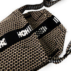 Morral Artesanal Pequeño Con Correa Ajustable Unisex 16x20cm Marrón