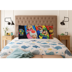 Almohada Súper Jumbo Ligera 120x50 Doble Vista Providencia® Mario Bros