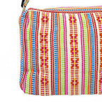 Bolsa Artesanal Mexicana Con Correa Larga Unisex 24x20cm Multicolor