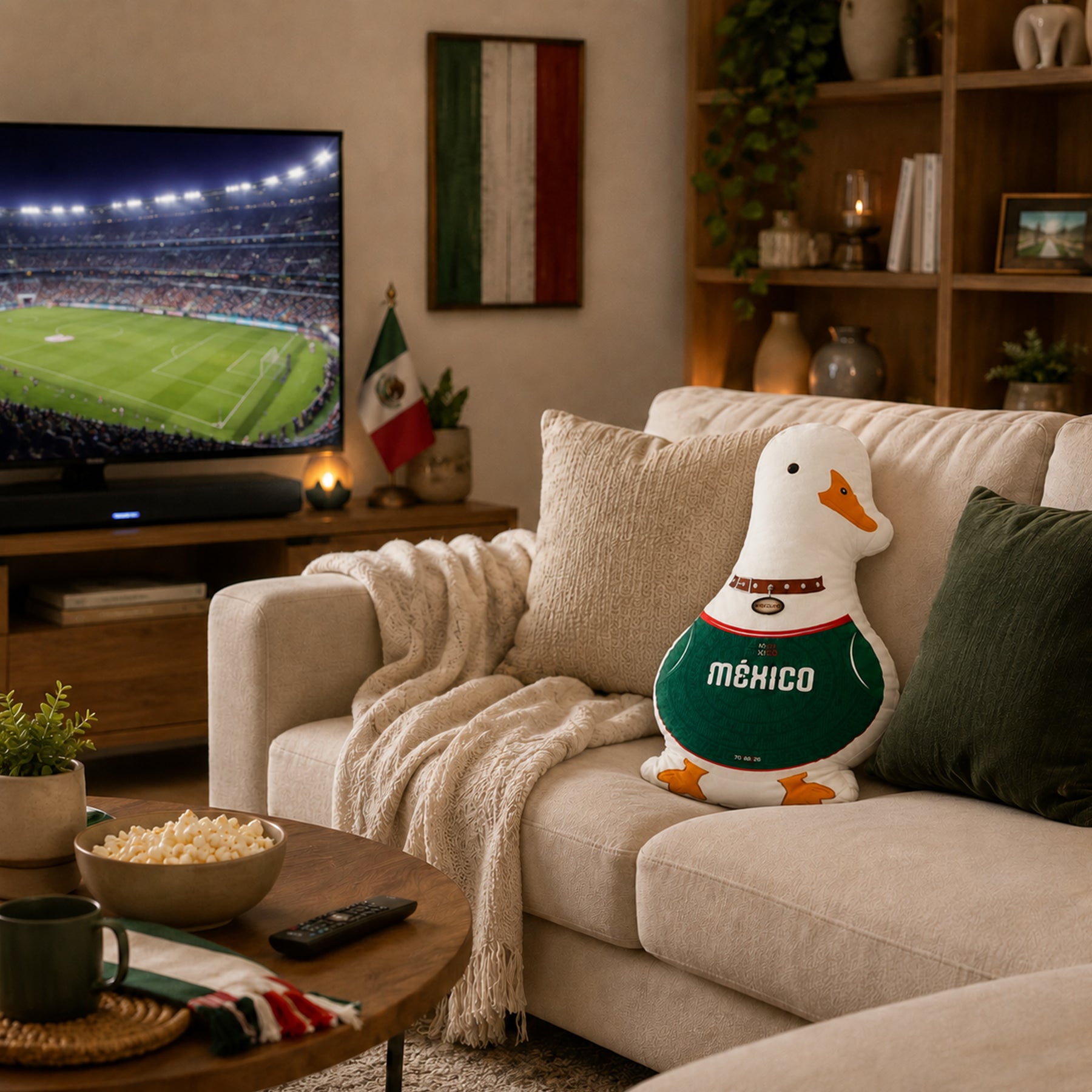 Cojín Decorativo Del Pato Merlín Marca Providencia®