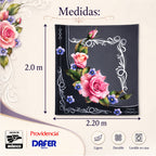 Edredón Borrega Soft Sobrecamero 2x2.20m Marca Providencia® Monaco