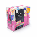 Juego De Sabanas King Size 6pz Tacto Bamboo Flores Fucsia One Million®
