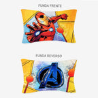 Juego De Sabanas Individual Infantil 3pz Marca Providencia® Avengers