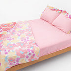 Juego De Sabanas King Size 6pz Tacto Bamboo Flores Multicolor One Million®