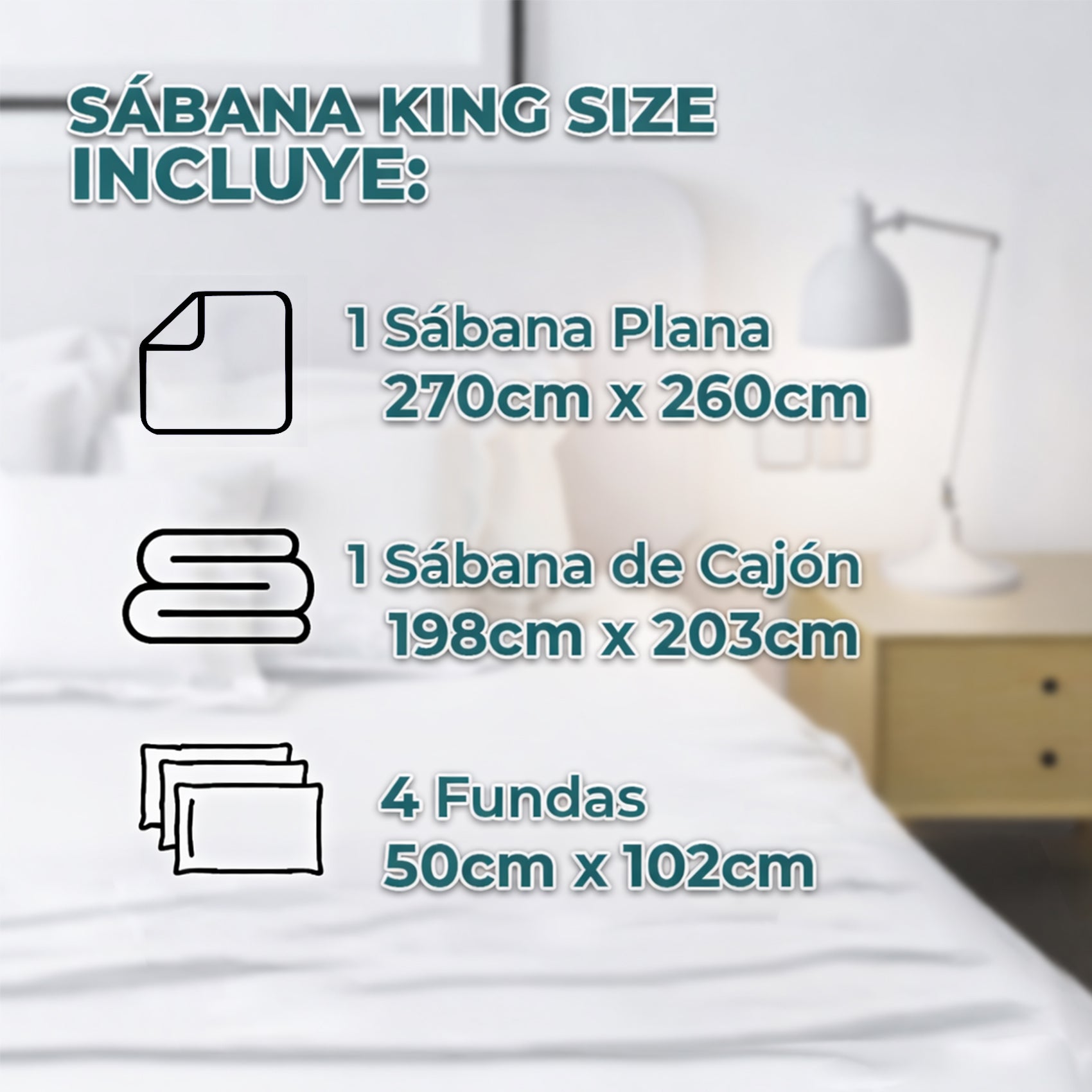 Juego De Sabanas King Size 6pz Tacto Bamboo Flores Verdes One Million®
