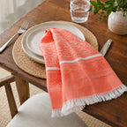 Servilleta De Cocina Multiusos Tejida 45 X 55cm Naranja Centro De Mesa