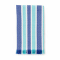 Servilleta De Cocina Multiusos Tejida 45 X 55cm Azul / Rayas