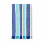 Servilleta De Cocina Multiusos Tejida 45 X 55cm Azul / Rayas