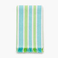 Servilleta De Cocina Multiusos Tejida 45 X 55cm Verde / Rayas
