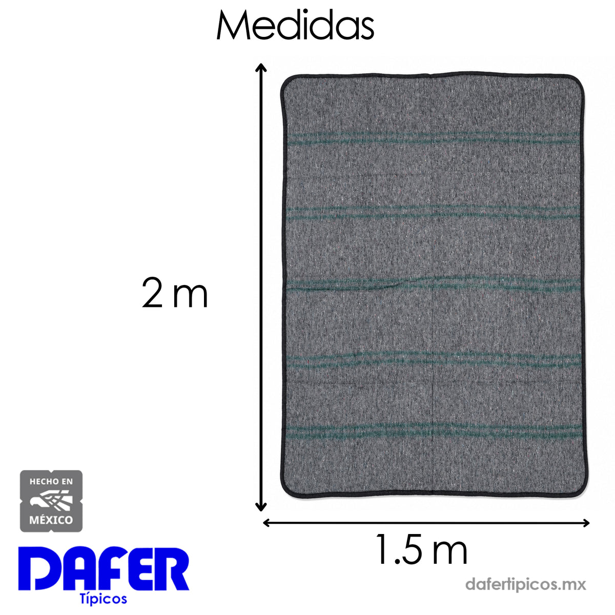 Cobija Tilma Tradicional Multiusos Económica Mayoreo 20 Pz Ribete