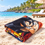 Toalla De Medio Baño 75x150 Cm Microfibra Providencia® Dragon Ball Z