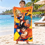 Toalla De Medio Baño 75x150 Cm Microfibra Providencia® Dragon Ball Z