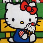 Toalla De Medio Baño 75x150 Cm Microfibra Providencia® Hello Kitty