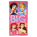 Toalla De Medio Baño 75x150 Cm Microfibra Providencia® Princesas