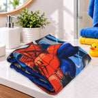 Toalla De Medio Baño 75x150 Cm Microfibra Providencia® Spiderman