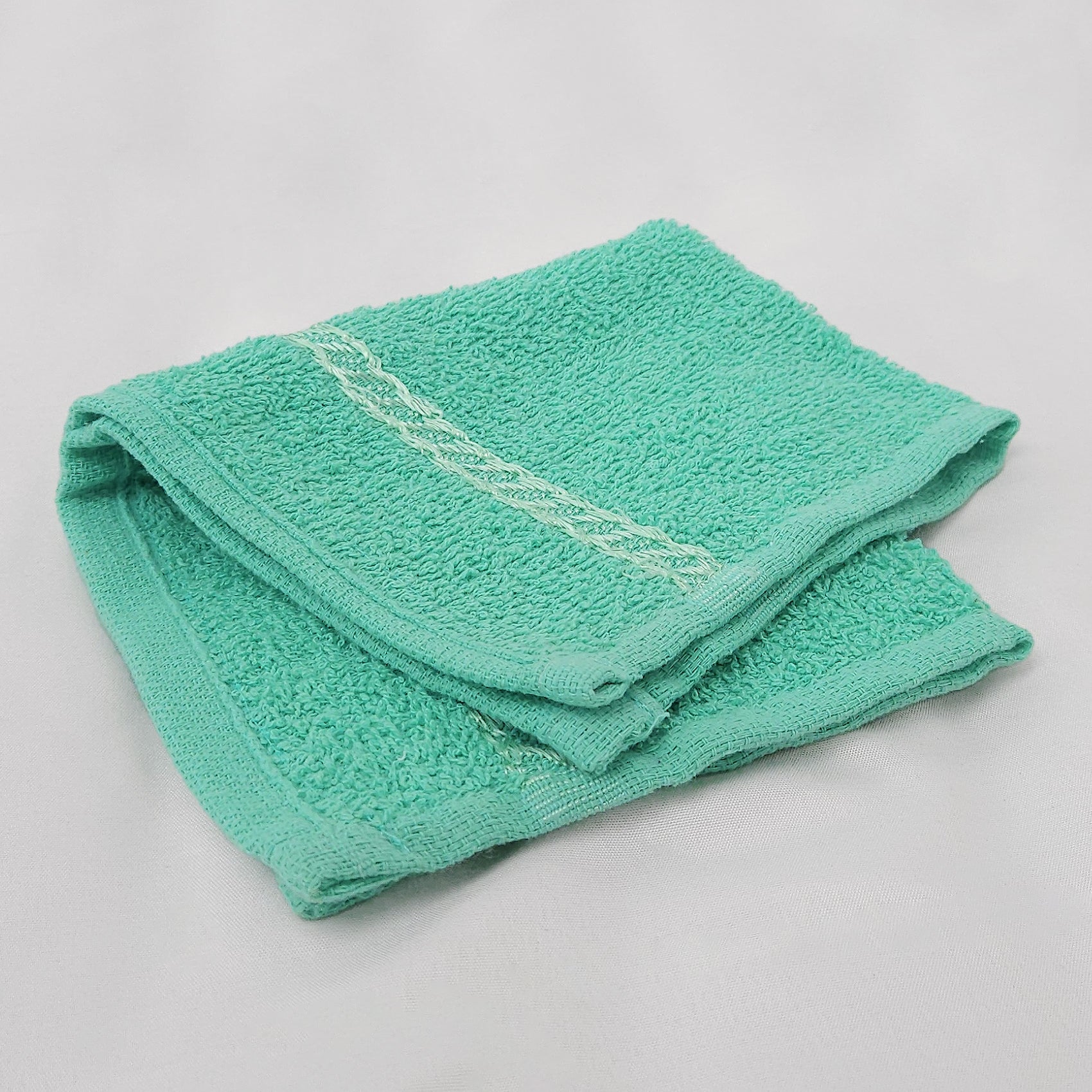 Toalla Facial Económica Para Viaje Ó Gimnasio 30cmx32cm Aguamarina