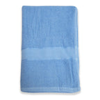 Toalla Absorbente De Baño Poliéster 167cmx90.5cm Azul