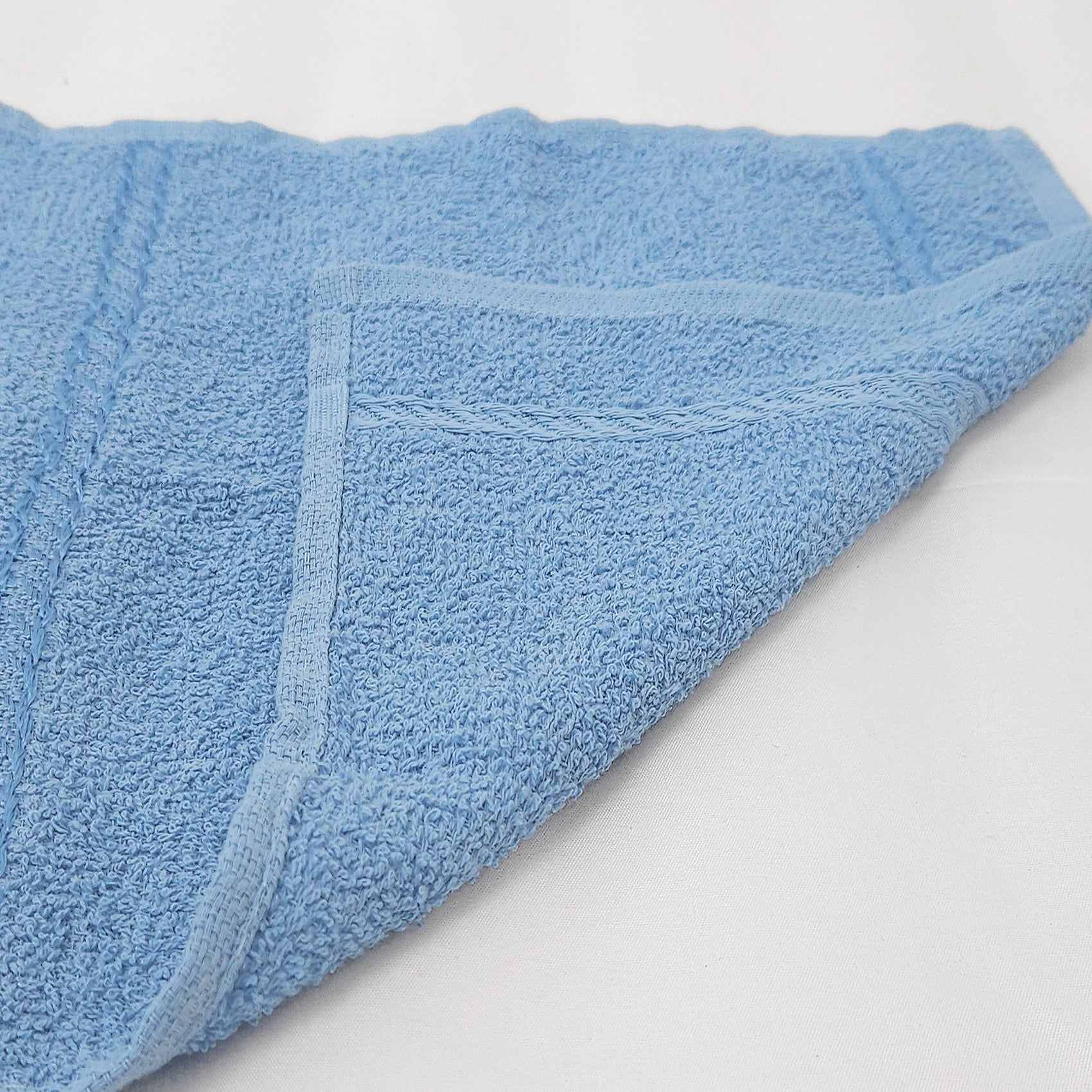 Toalla Facial Económica Para Viaje Ó Gimnasio 30cmx32cm Azul