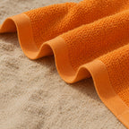 Toalla Absorbente De Baño Poliéster 167cmx90.5cm Naranja