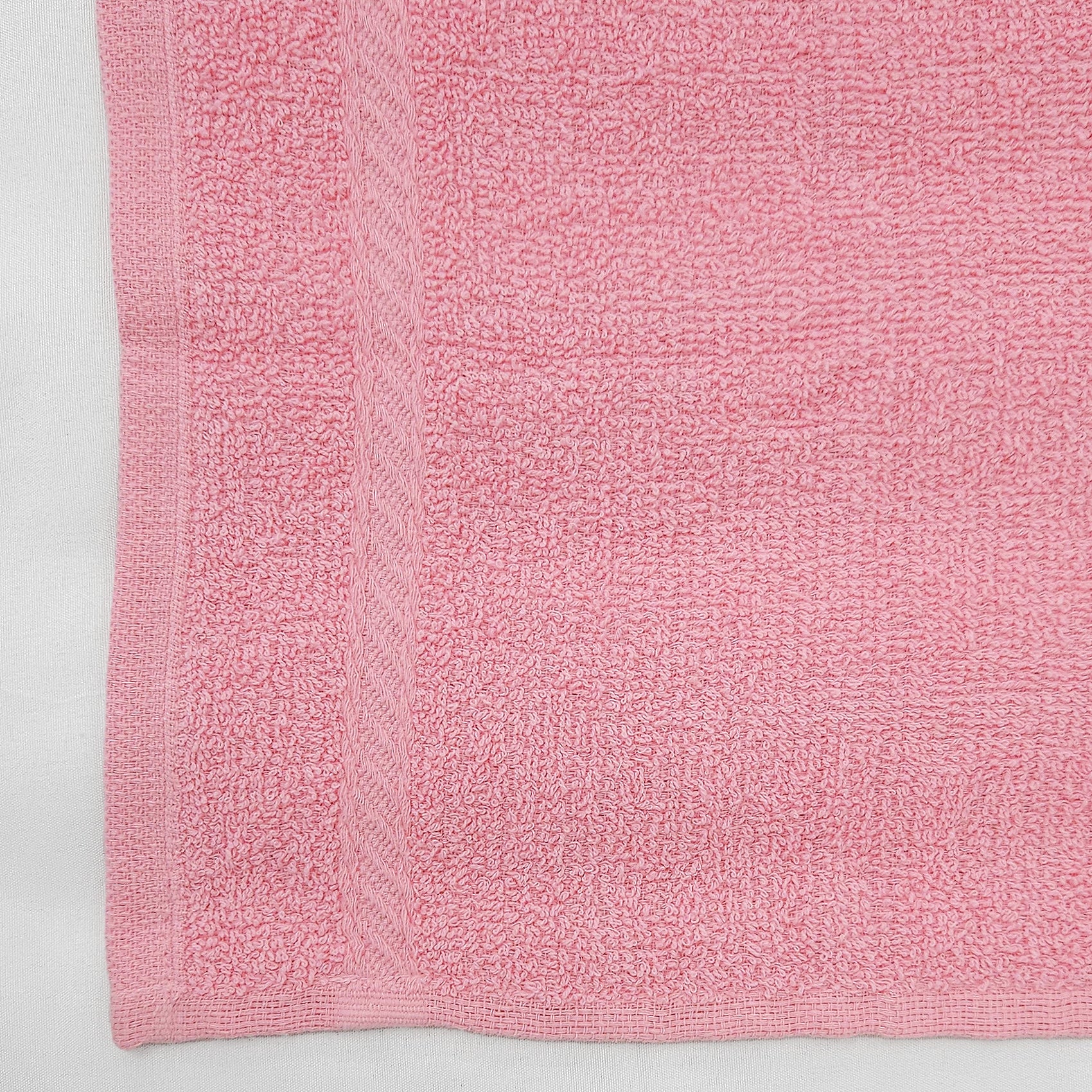 Toalla Facial Económica Para Viaje Ó Gimnasio 30cmx32cm Rosa