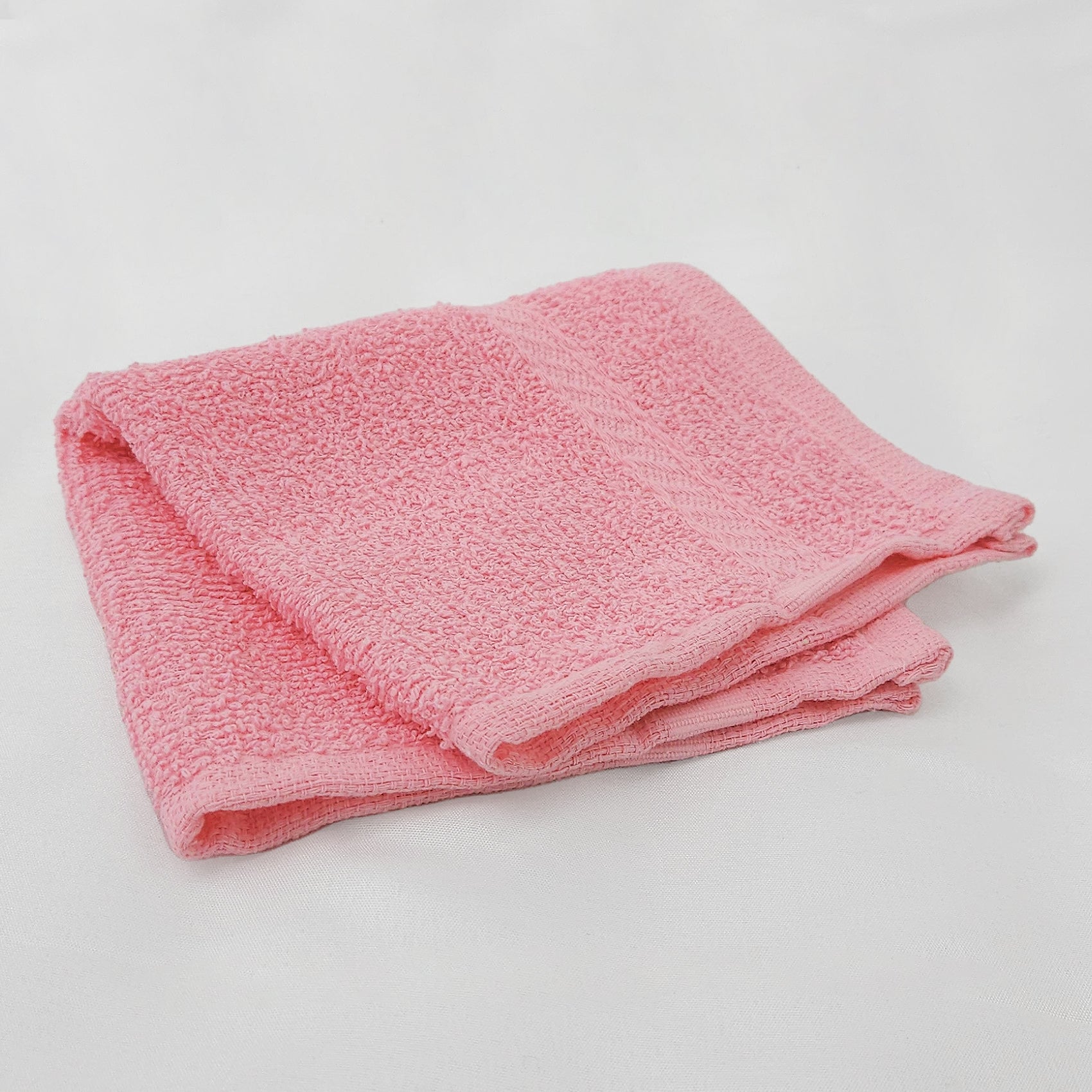 Toalla Facial Económica Para Viaje Ó Gimnasio 30cmx32cm Rosa