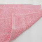 Toalla Facial Económica Para Viaje Ó Gimnasio 30cmx32cm Rosa