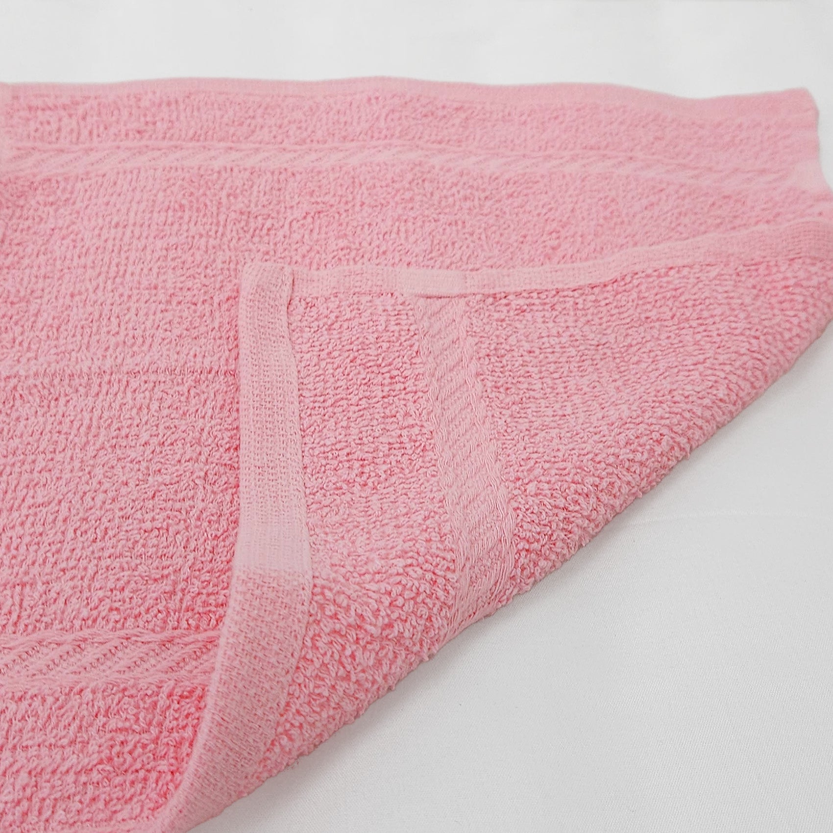 Toalla Facial Económica Para Viaje Ó Gimnasio 30cmx32cm Rosa