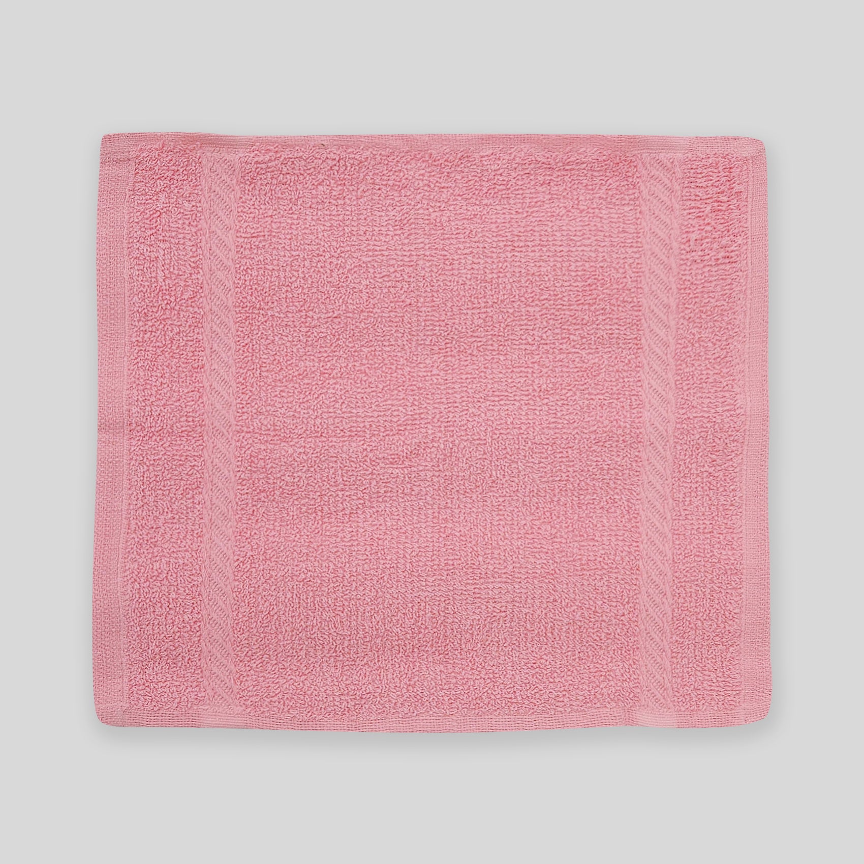 Toalla Facial Económica Para Viaje Ó Gimnasio 30cmx32cm Rosa