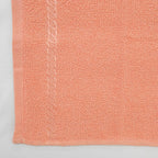 Toalla Facial Económica Para Viaje Ó Gimnasio 30cmx32cm Salmon