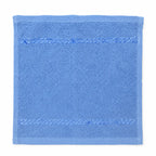 Toalla Facial Económica Para Viaje Ó Gimnasio 30cmx32cm Azul