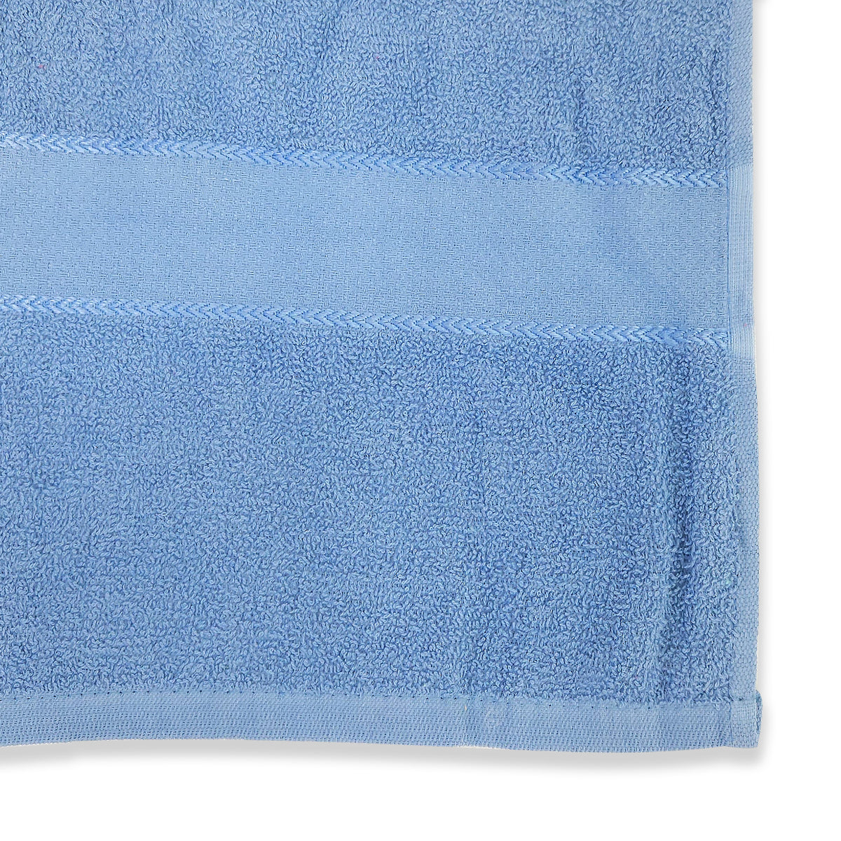 Toalla Absorbente De Baño Poliéster 167cmx90.5cm Azul