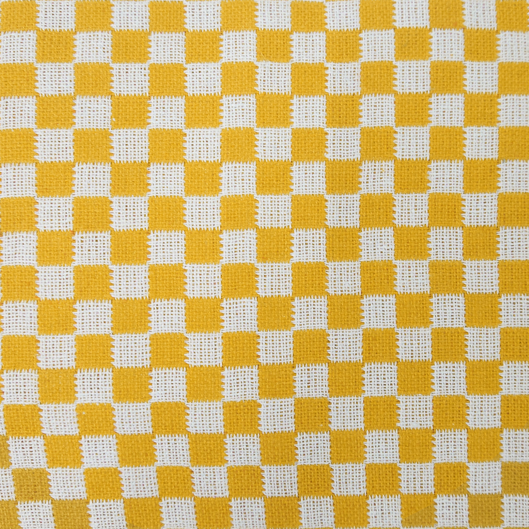 Rollo De Tela Domino 50% Algodón 30mx1.5m Marca Dafer® Amarillo