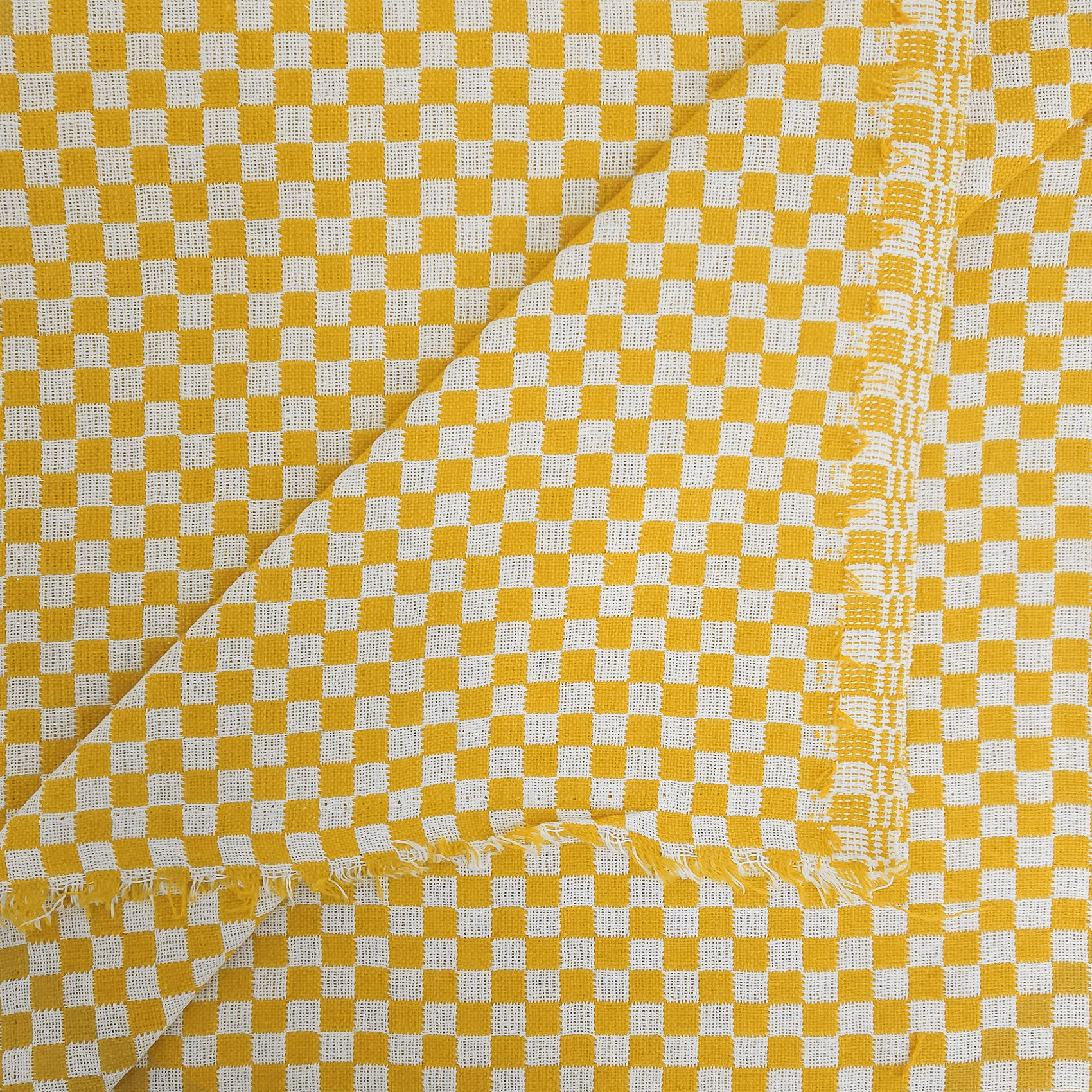 Rollo De Tela Domino 50% Algodón 30mx1.5m Marca Dafer® Amarillo