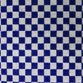 Rollo De Tela Domino 50% Algodón 30mx1.5m Marca Dafer® Azul
