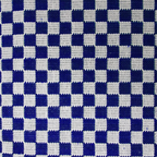 Rollo De Tela Domino 50% Algodón 30mx1.5m Marca Dafer® Azul