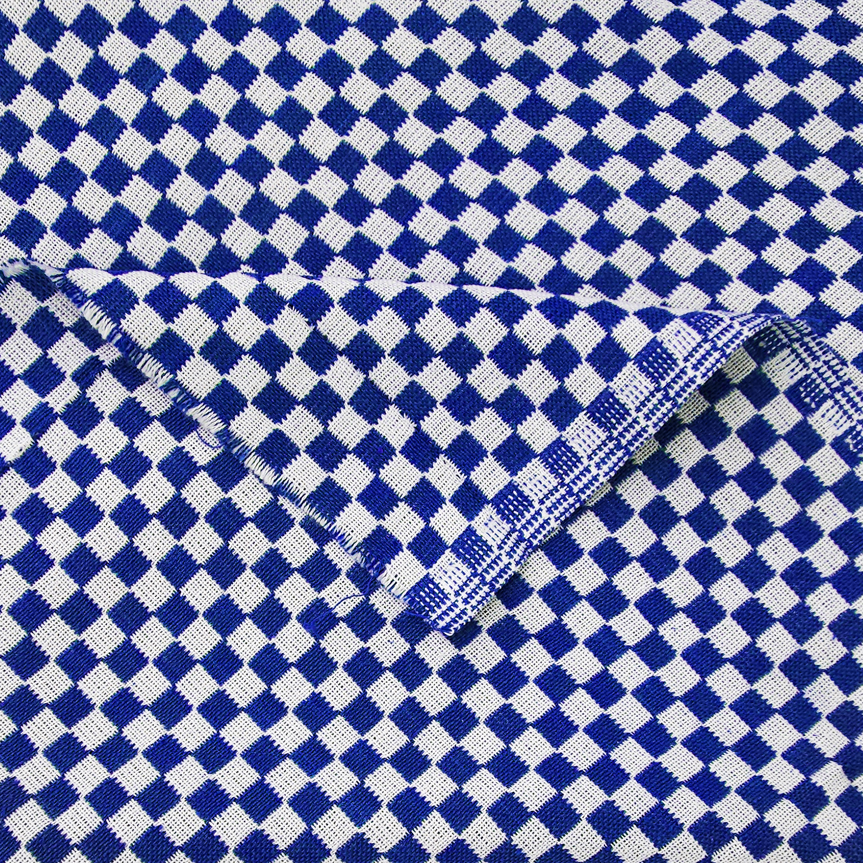 Rollo De Tela Domino 50% Algodón 30mx1.5m Marca Dafer® Azul
