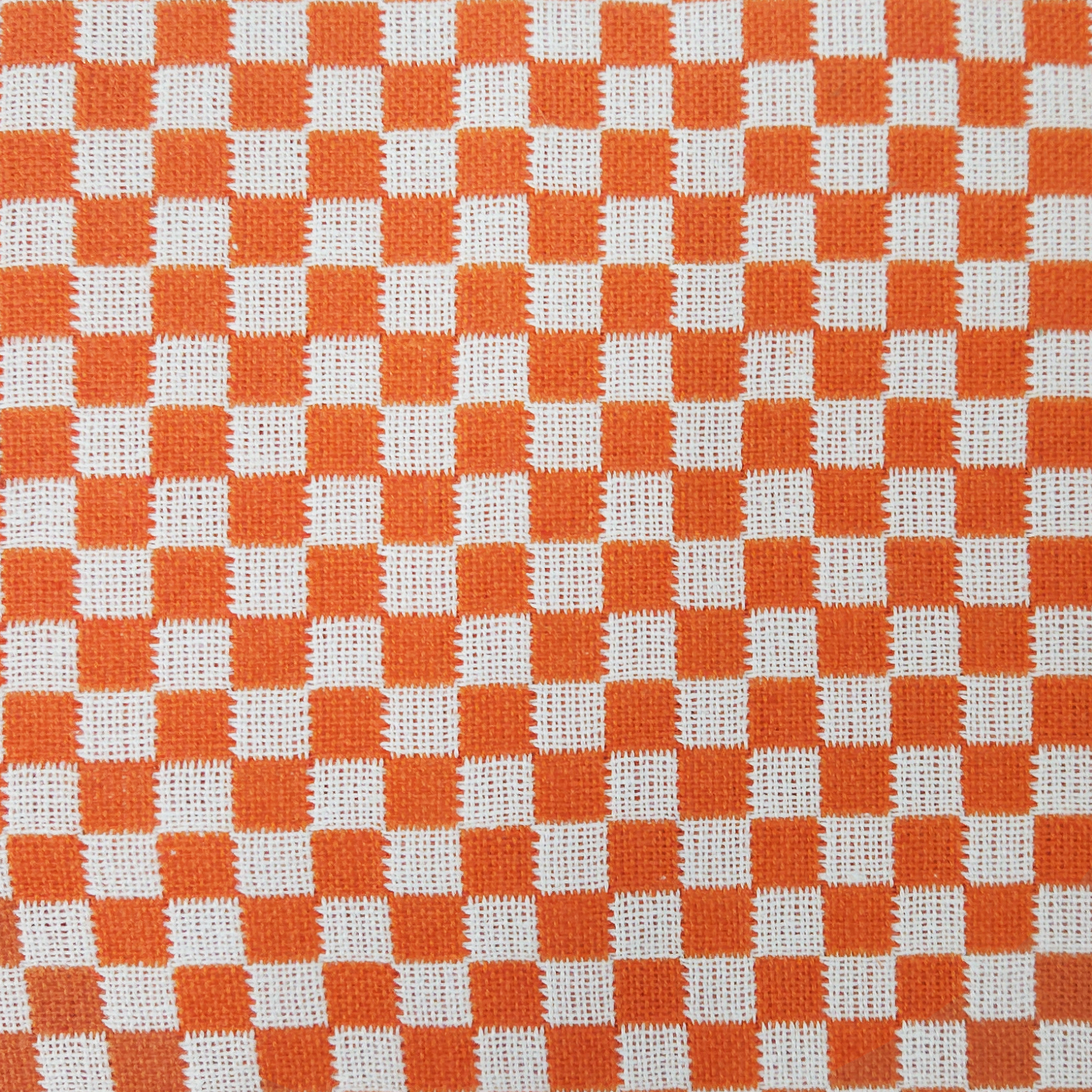 Rollo De Tela Domino 50% Algodón 30mx1.5m Marca Dafer® Naranja
