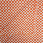 Rollo De Tela Domino 50% Algodón 30mx1.5m Marca Dafer® Naranja