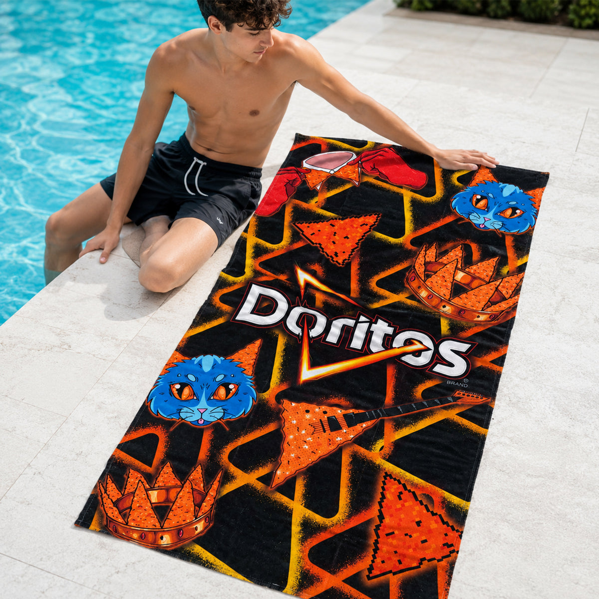 Toalla Jumbo 100x150cm Diseños Divertidos Providencia® Doritos